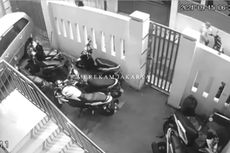 Rekaman CCTV tentang Pencurian Motor Penghuni Rumah Kos di Grogol Viral
