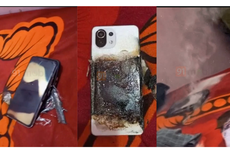 Ditinggal Bikin Teh, Xiaomi 11 Lite di Atas Kasur Terbakar