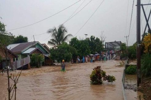 Bolaang Mongondow Timur Diterjang Banjir, 23 Rumah Terendam, 3 Rumah Hanyut
