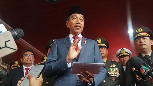 Jokowi Tegaskan Tak Ada Pembicaraan Spesifik soal Makan Siang Gratis Bareng Menteri di Sidang Kabinet