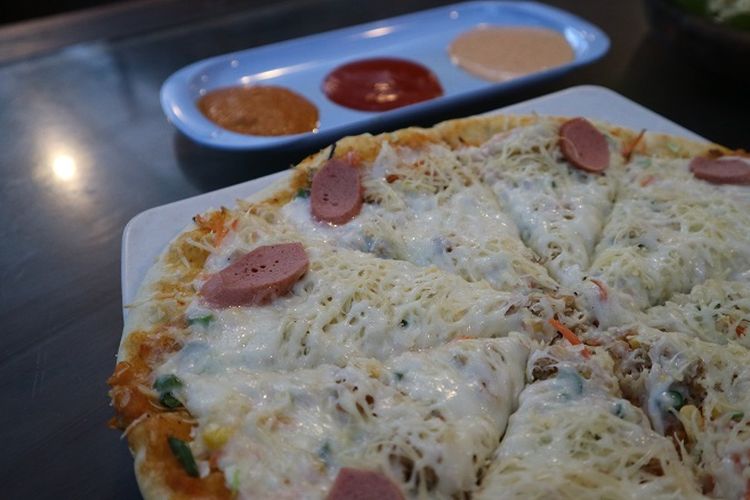 Pizza Andaliman Balige, di Cafe Pizza Andaliman