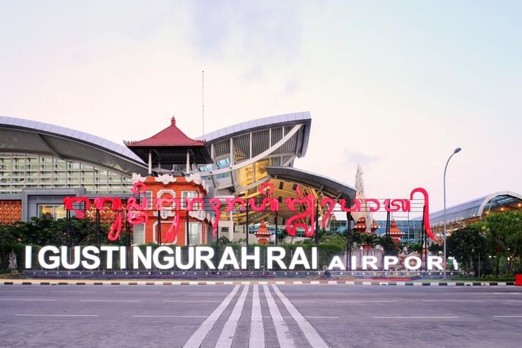 Ilustrasi Bandara Internasional I Gusti Ngurah Rai di Bali. 