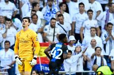 VIDEO - Real Madrid vs Club Brugge, Blunder Bikin Courtois Diganti