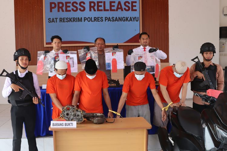 Polisi Ringkus Pelaku Pencabulan Anak hingga Penggelapan Emas Rp 50 Juta di Pasangkayu