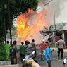 Detik-detik Truk Pengangkut 562 Elpiji di Sumenep Ludes Terbakar, Api Berasal dari Percikan Las
