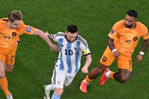 Belanda Vs Argentina: Messi di Antara Bahagia dan Derita