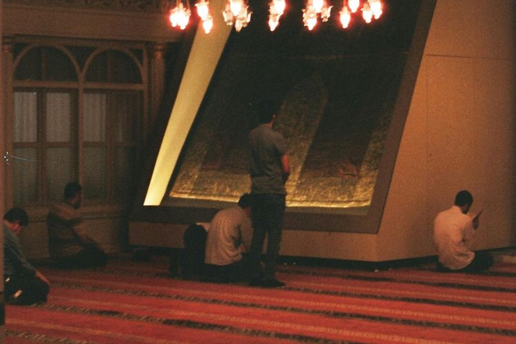 ilustrasi sholat safar