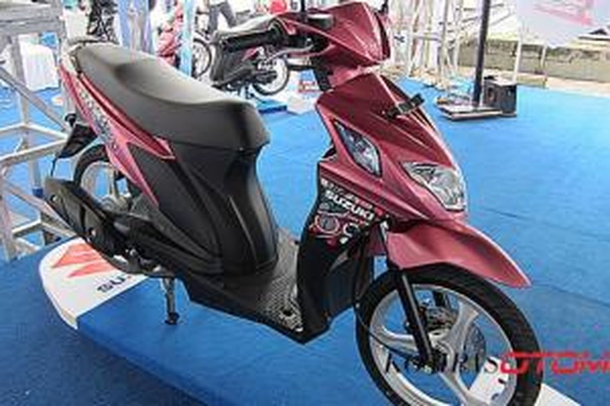 Suzuki Nex masih jadi andalan Suzuki di segmen skutik