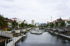 Kali Besar Kota Tua Mulai Ramai Pengunjung, Jalur Apung Masih Belum Bisa Dikunjungi