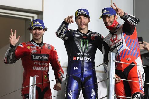 Hasil dan Klasemen MotoGP Usai GP Qatar 2021, Vinales Tinggalkan Duo Ducati