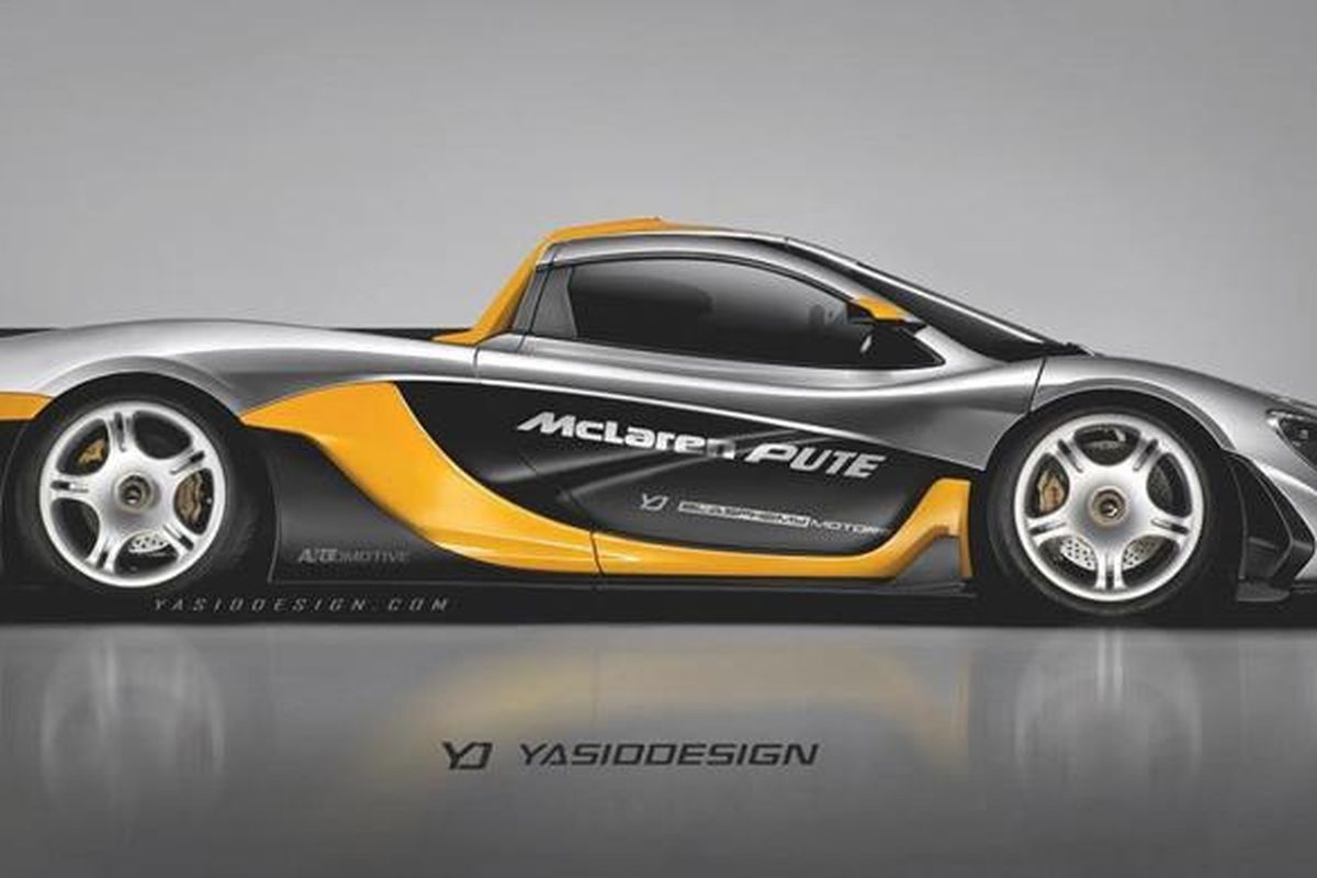 McLaren P1 pikap