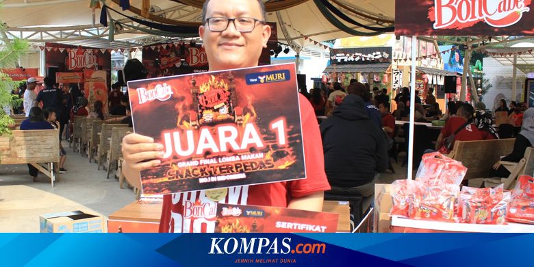 Cerita Pemenang Kontes Makan Snack Terpedas di Indonesia - Kompas.com - KOMPAS.com