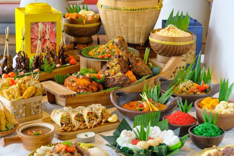 Menu berbuka puasa di berbagai properti hotel milik Marriot, dengan menggunakan fasilitas Marriot Bonvoy. 