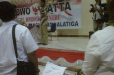 Hatta Telat 2 Jam, Relawan Latihan Dadakan untuk Mars Prabowo-Hatta