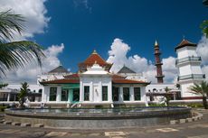 Masjid Agung Palembang, Sejarah dan Arsitektur