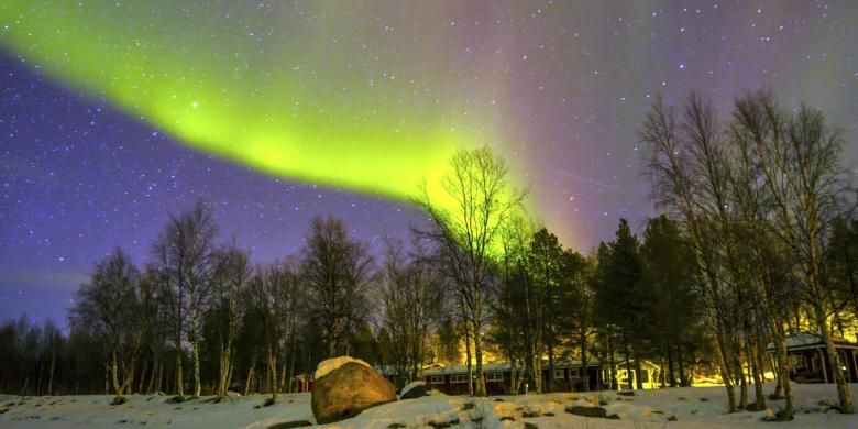 Aurora Borealis di Finlandia
