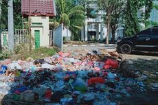 Sampah Menumpuk di Kantor Wali Kota Bima, Timbulkan Bau Tak Sedap