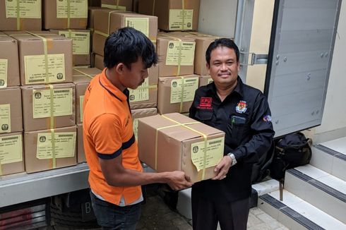 KPU Jakarta Selatan Terima 522.000 Surat Suara untuk DPR RI