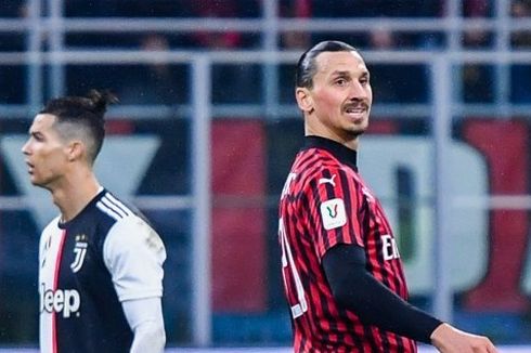 Milan Vs Juventus, Pioli Kembali Berharap kepada Zlatan Ibrahimovic