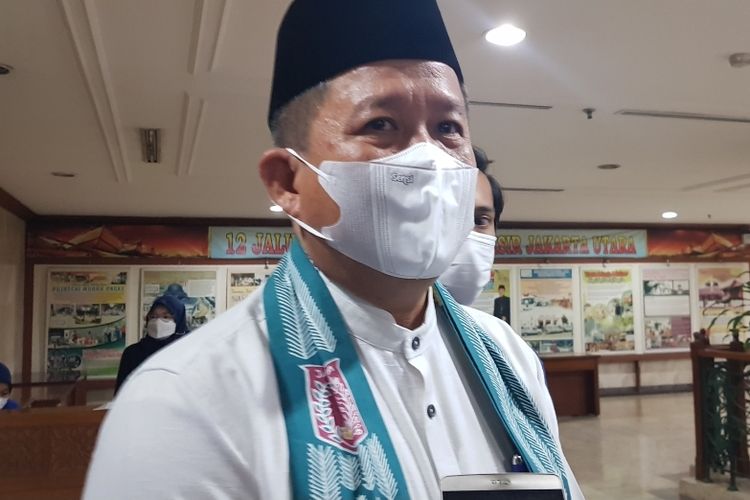 Wali Kota Jakarta Utara Ali Maulana Hakim saat ditemui di Kantor Wali Kota Jakarta Utara, Jumat (17/12/2021).