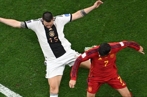 Spanyol Vs Jerman, Gol Alvaro Morata Antar La Roja Unggul 1-0