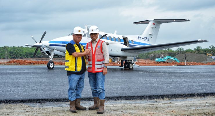 Awal September, Landasan Pacu Bandara IKN Membentang 2.200 Meter