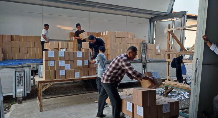 KPU Jakarta Timur Terima 2,4 Juta Surat Suara untuk Pilkada 2024