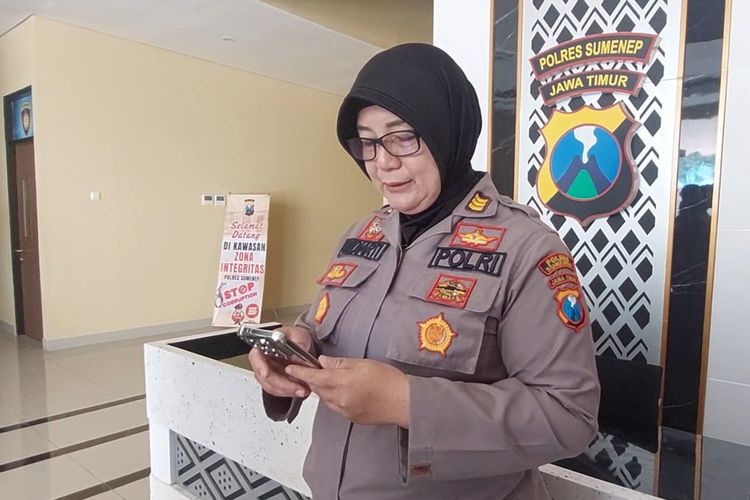 Plt Kasi Humas Polres Sumenep, Jawa Timur, AKP Widiarti. 