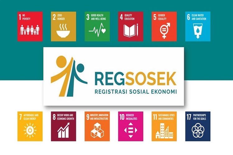 Data Registrasi Sosial Ekonomi (Regsesok) dapat menggambarkan kondisi sosial ekonomi penduduk demi mendukung tercapainya Tujuan Pembangunan Berkelanjutan. 

