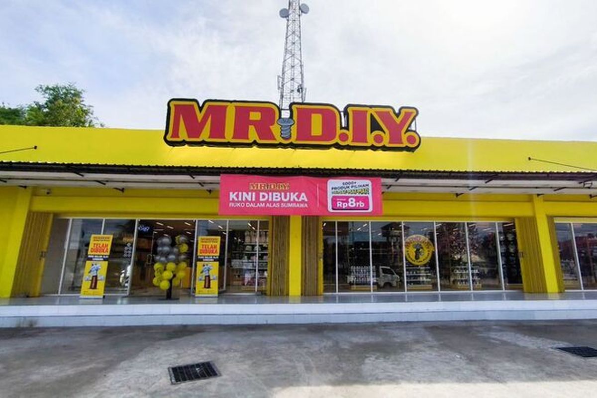 Toko ke-1.200 MR.D.I.Y. Indonesia di Ruko Dalam Alas, Sumbawa, Nusa Tenggara Barat (NTB) 