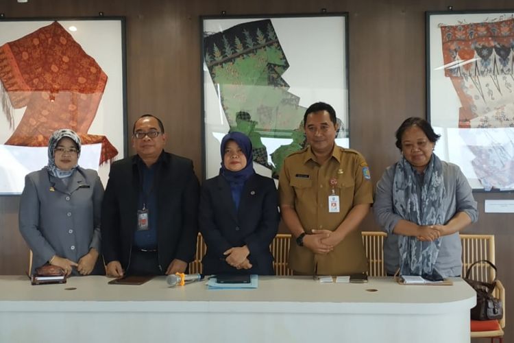 Konferensi pers (11/3/2019) jelang Rapat Koordinasi Nasional (Rakornas) Bidang Perpustakaan di Jakarta 13-16 Maret 2019. 