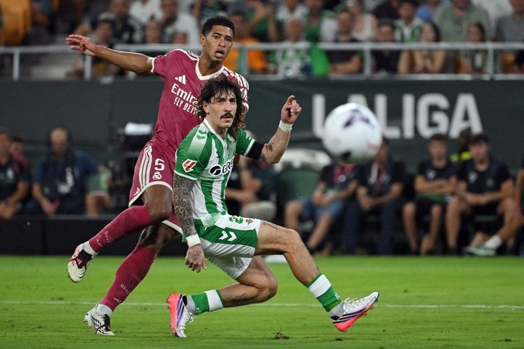 Hasil Real Betis Vs Real Madrid 1-0: Los Blancos Apes di Babak Kedua