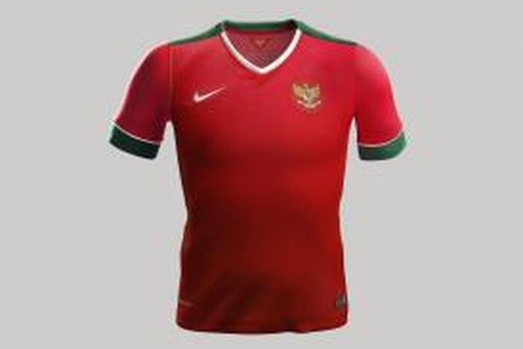 Seragam terbaru tim nasional Indonesia. 