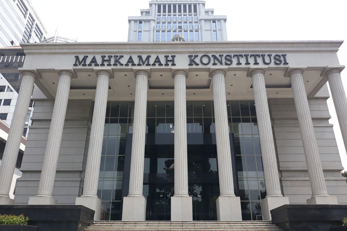 Gedung Mahkamah Konstitusi (MK), Jalan Medan Merdeka Barat, Gambir, Jakarta Pusat.