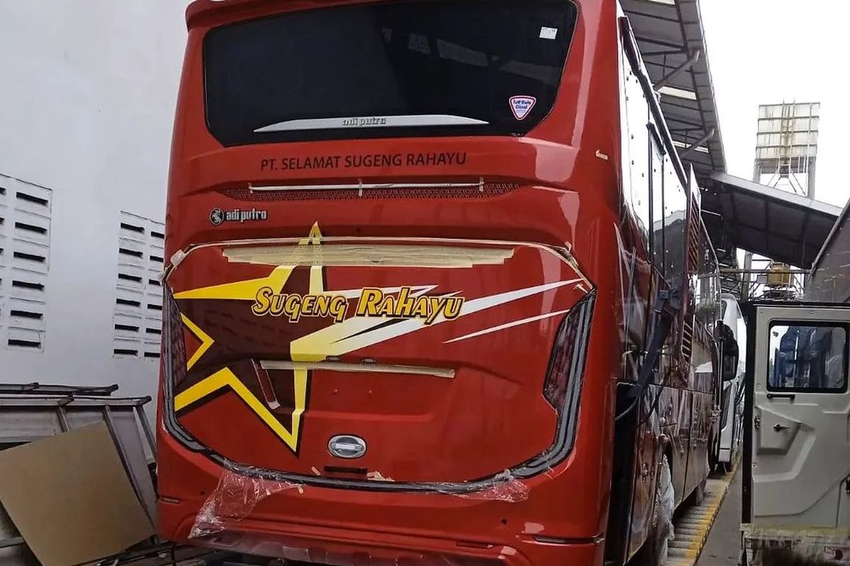 Calon bus baru PO Sugeng Rahayu