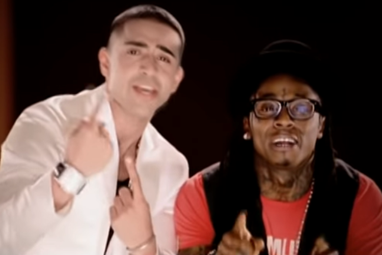 Jay Sean dan Lil Wayne dalam video klip lagu Down