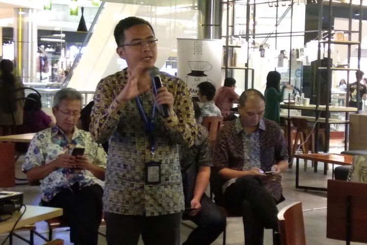 Dosen prodi Sistem Informatika UMN Wira Munggana dalam penjelasan dibukanya peminatan Big Data Analytics di UMN (13/7/2018)