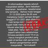 [HOAKS] Pemadaman Listrik pada 31 Desember 2020 Mulai Jam 6 Sore di Jepara