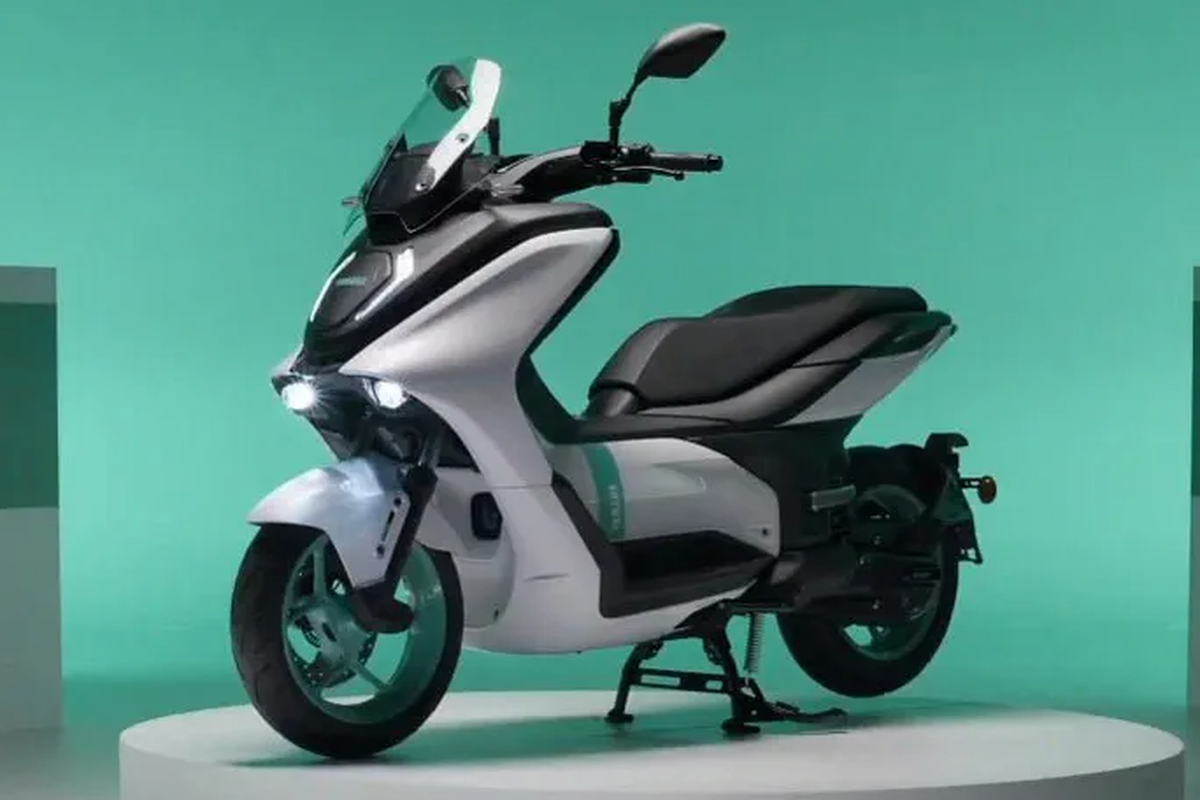 Sosok Yamaha E01 versi produksi