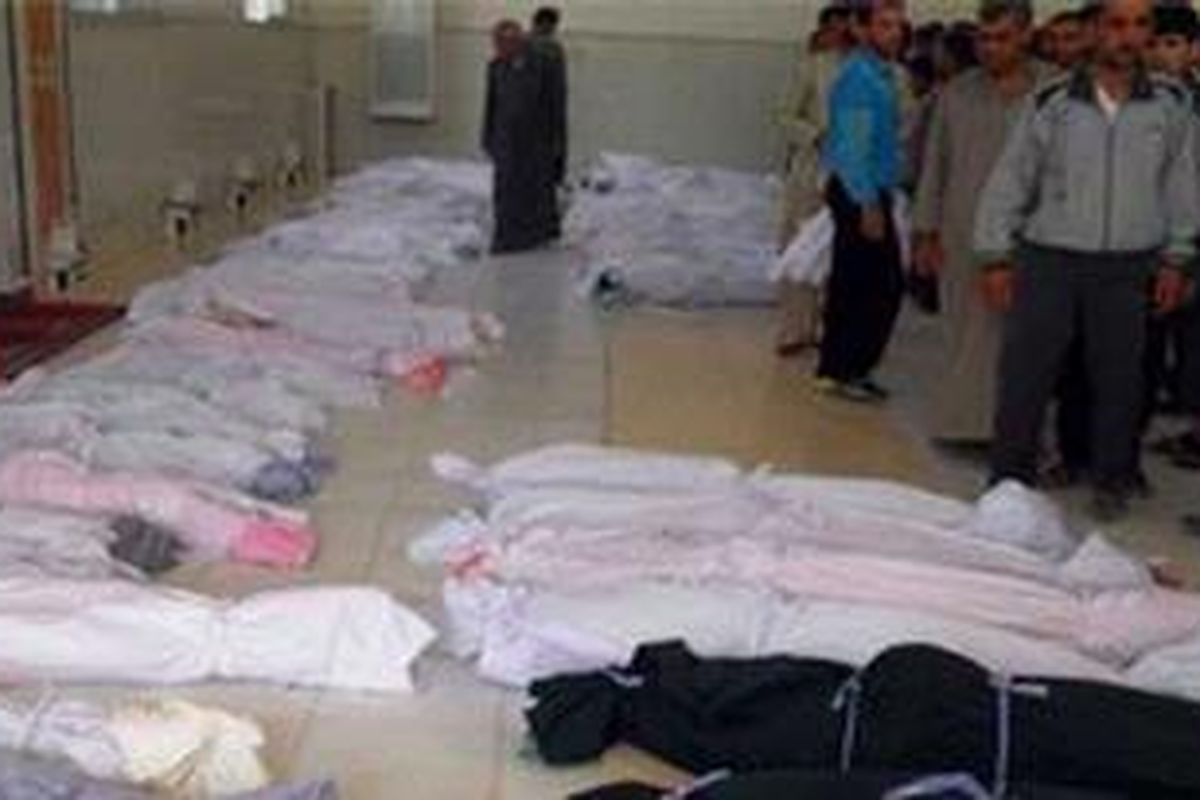 Suriah membantah militernya terlibat pembunuhan di Houla.