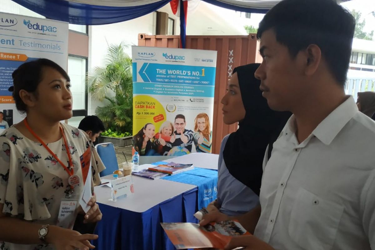 Nuffic Neso Indonesia kembali menggelar Holland Scholarship Day (HSD) 2019, di Erasmus Huis, Kedutaan Besar Belanda, Jakarta (19/1/2018).