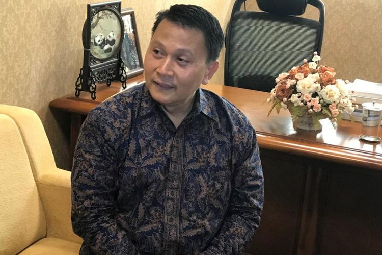 Ketua DPP Partai Keadilan Sejahtera (PKS) Mardani Ali Sera saat ditemui di ruangannya, di Kompleks Parlemen, Senayan, Jakarta, Rabu (25/7/2018). 