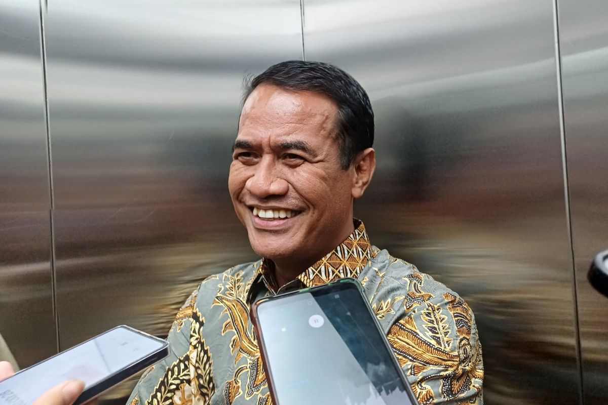 Menteri Pertanian (Mentan) Andi Amran Sulaiman di Kemenko PMK, Jakarta, Senin (19/2/2024).