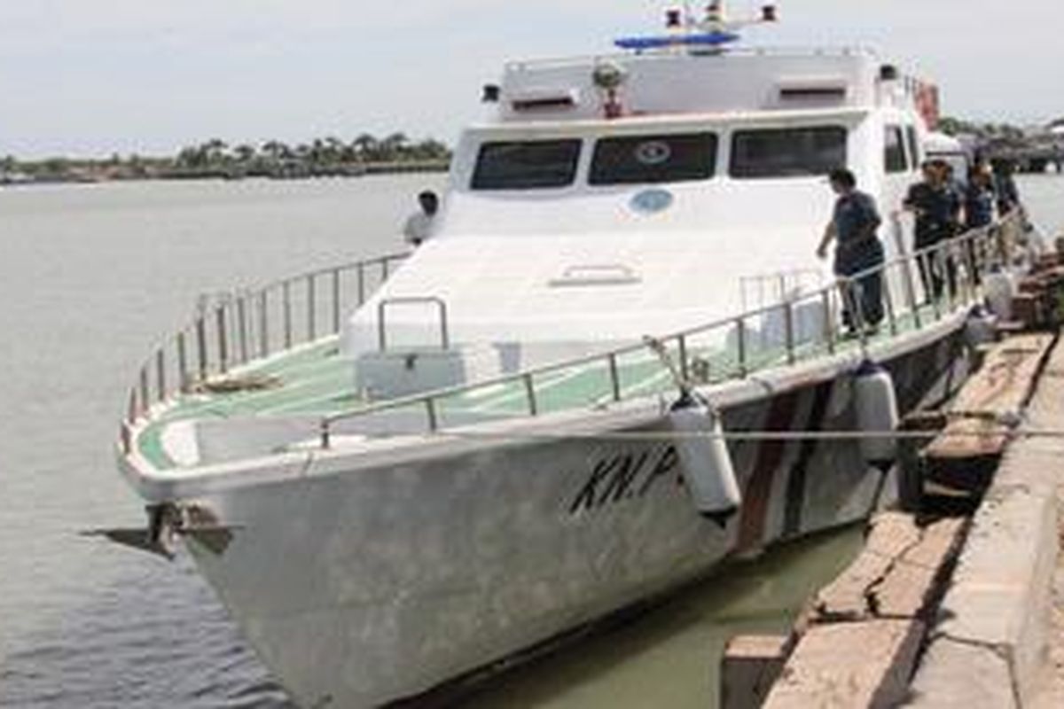 Ilustrasi: kapal patroli