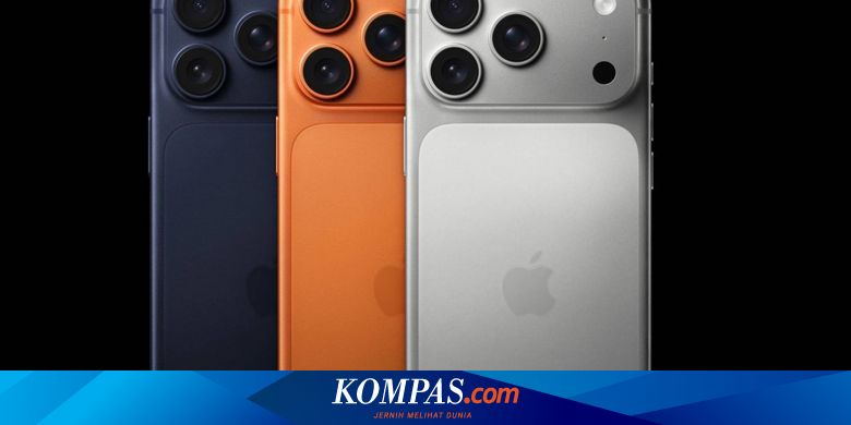 Tabel Spesifikasi iPhone 17 Pro Max dan Harganya