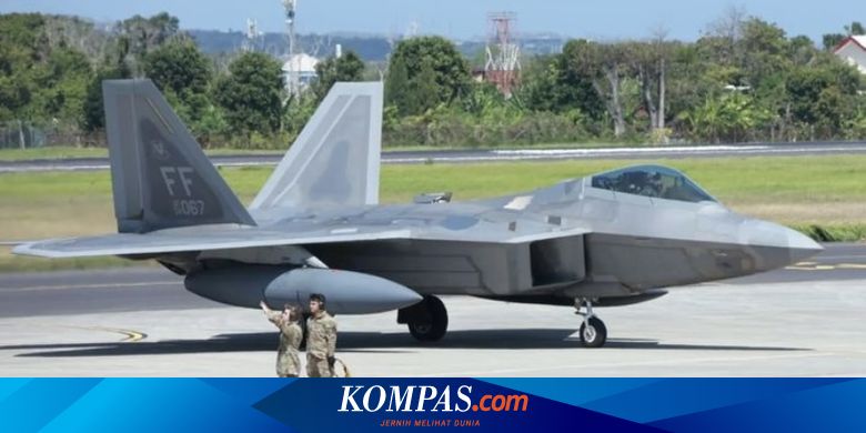 4 Pesawat Siluman AS F-22 Raptor Mendarat di Indonesia untuk Pertama Kalinya