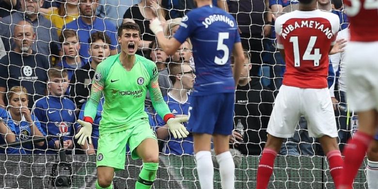 Sempat Dicampakkan Lampard, Kiper Termahal Dunia Masih Betah di Chelsea  Halaman all - Kompas.com