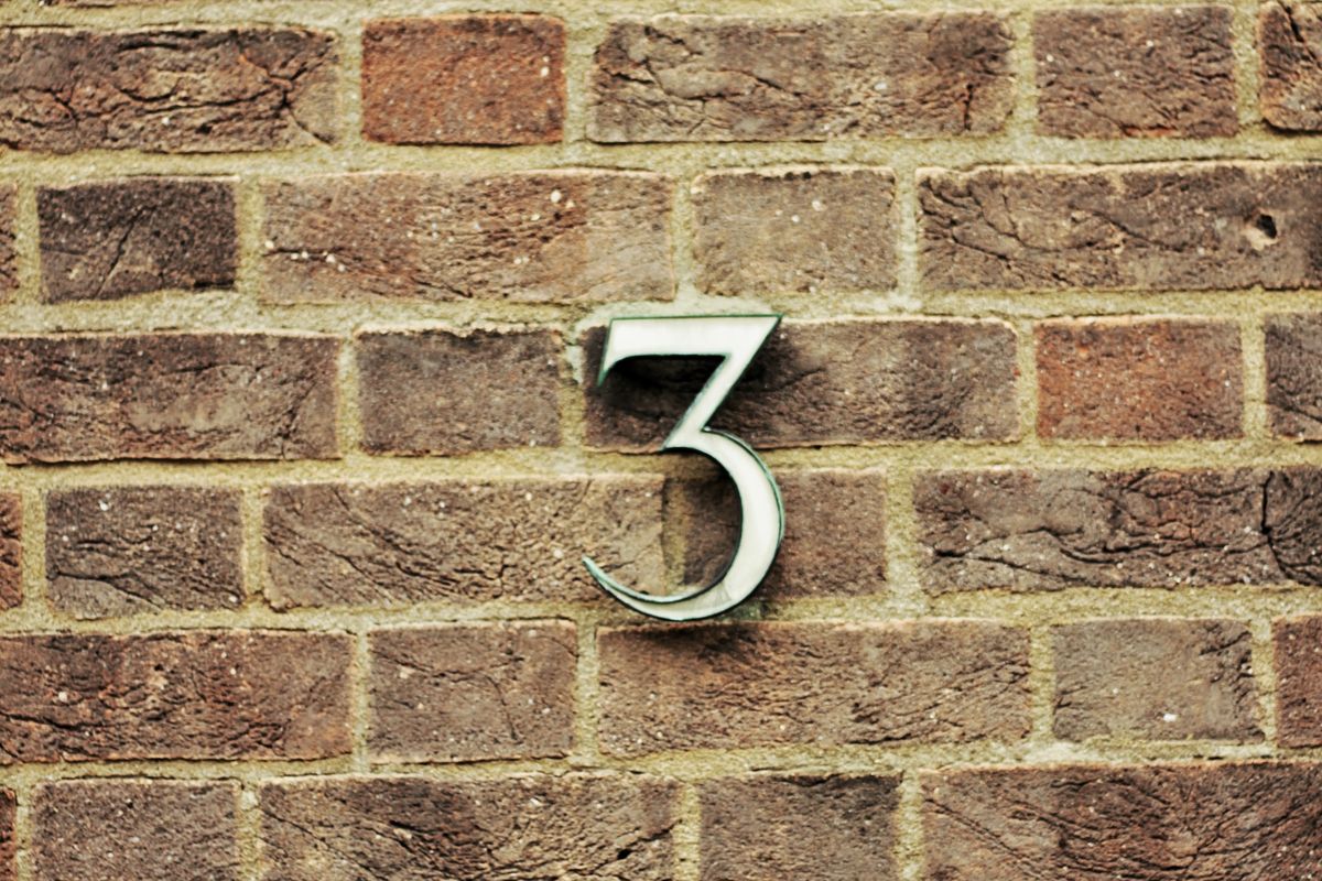 Ilustrasi nomor rumah