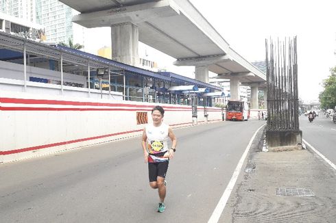 Seorang Pelari Electric Jakarta Marathon Meninggal Dunia 