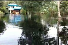 4 Desa di Kepulauan Meranti Terendam Banjir akibat Kanal Meluap